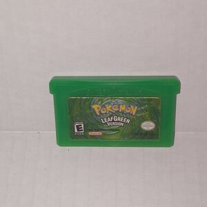 Pokemon Leaf Green GBA Authentic Nintendo Gameboy Advance